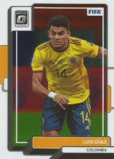 Luis Diaz Colombia Panini Donruss Soccer 2022/23 Optic #149